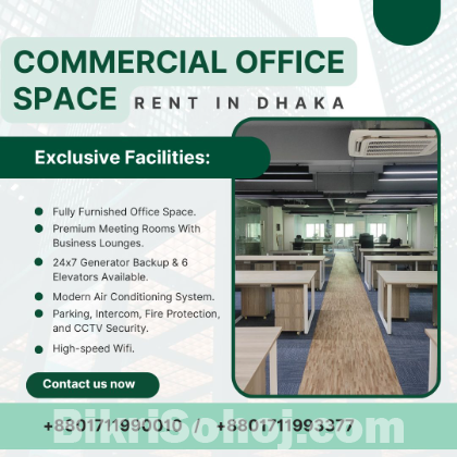 Furnished Co-Working Office Spaces